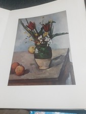 Cézanne Tulips and Apples 1890–94 Art Book Plate Print Unframed Damaged