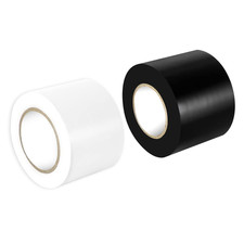 2 Rolls Electrical Tape 2 Inch Waterproof Repair Insulation PVC Tape, for Fixing