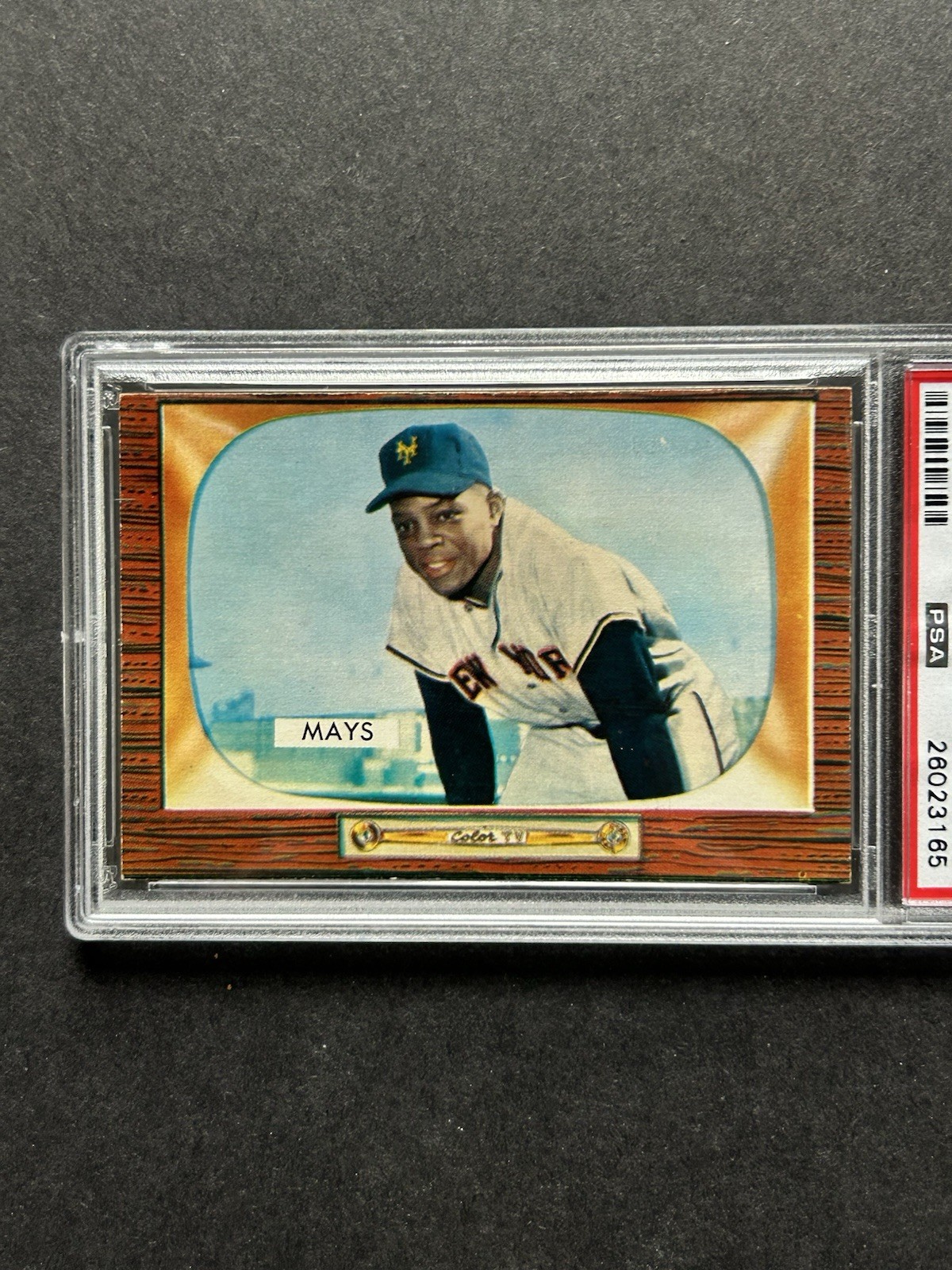 Willie Mays San Francisco Giants 1955 Bowman #184 PSA 6
