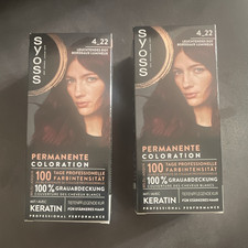 Syoss Permanent Coloration 4-22 Bordeaux Rot ...