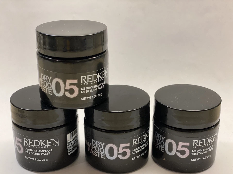 Pasta de champú seco Redken 05 1/2 champú y 1/2 pasta de peinado para sostener 1 oz NUEVO Foto 3 de 4