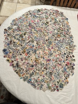 Mega Lot/1000's upon 1000s of used US Stamps to fill books/stock book ...