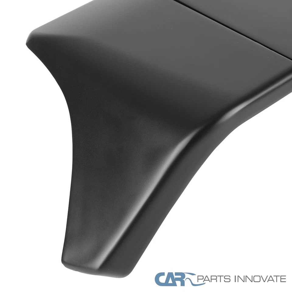 Fits 2007-2013 Toyota Tundra Matte Black 3PC Style Rear Cab Roof Spoiler Wing Foto 4 de 4