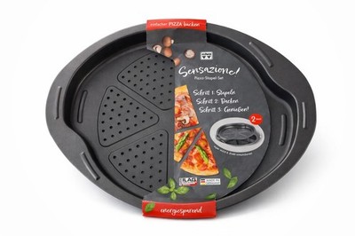 CHG Pizza-Stapel-Set 2er Pack
