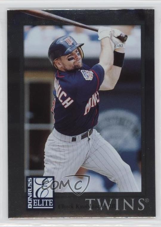 1998 Donruss Elite Chuck Knoblauch #21 0b5