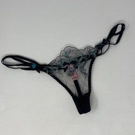 Agent Provocateur Callie Black Thong AP4 Large New