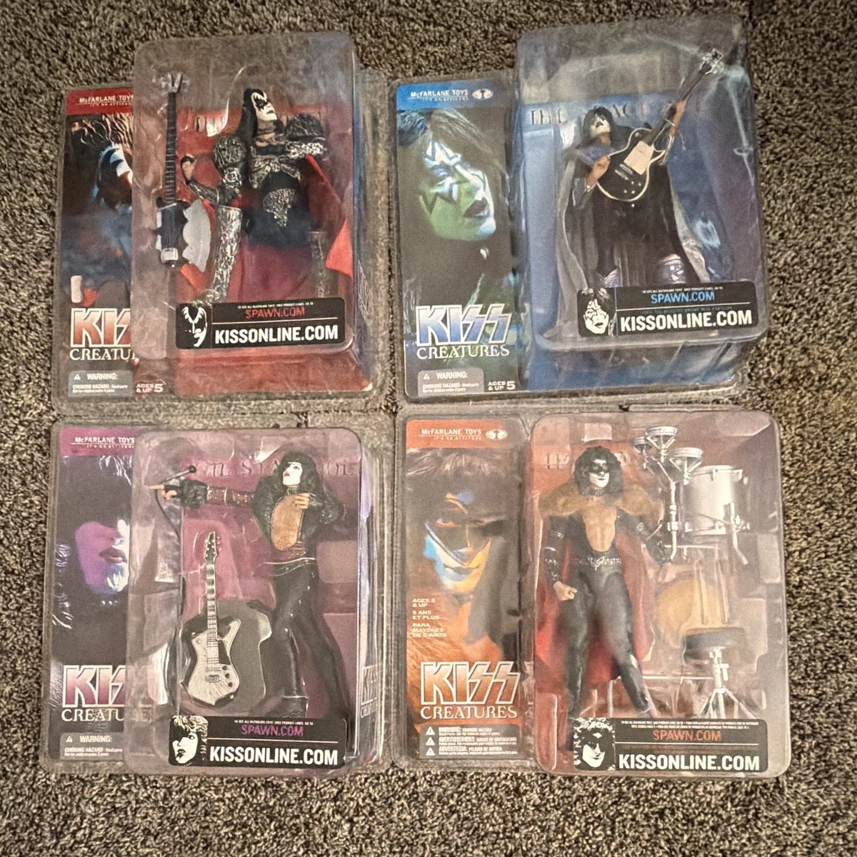 Mcfarlane Kiss Creatures In Kiss Figurines for sale | eBay