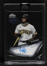 2021 Topps Chrome Black Chrome Black Auto Luis Campusano #CBA-LCA Auto 0wx2