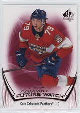 2021-22 SP Authentic Future Watch Limited Red Cole Schwindt #193 0lv3