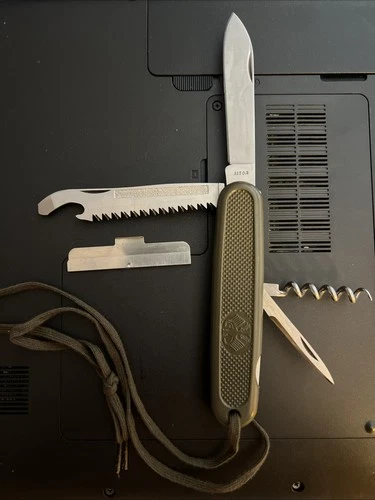 Aitor GAK-108 Real! GERMAN BUNDESWEHR ARMY POCKET KNIFE Nice!  ✅🌟🇩🇪