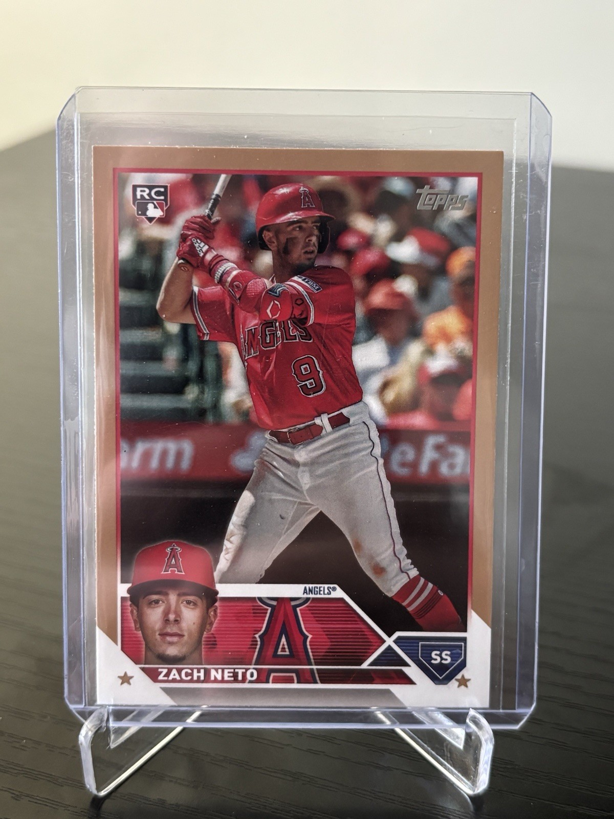 2023 Topps Update Series - Zach Neto #US98 Gold /2023 (RC)