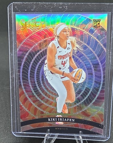Kiki Iriafen #3 2025 Panini Select WNBA Color Wheel card
