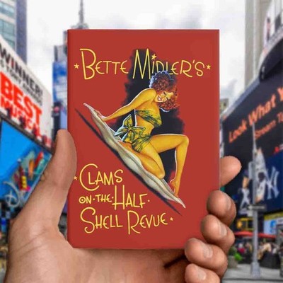 Bette Midler s Clams on the Half Shell Revue Magnet