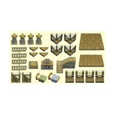 Dwarven Forge Medieval Building Set Medieval Building Expansion Set NM