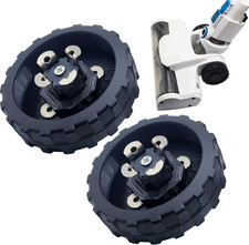 2PCS Black Upgraded Replacement Wheel for Hart 20V Stick Vacuum, Replacement ...