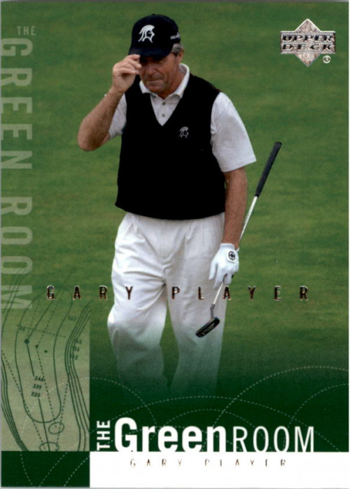 2002 Upper Deck Green Room #GR19 Gary Player - GOLF