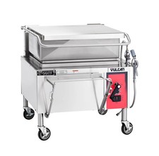 Vulcan VE30 30 Gallon Electric Manual Tilt Skillet / Braising Pan