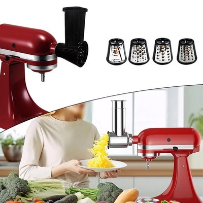Für KitchenAid Aufsatz Hochfest SUS304 Edelstahl Lebensmittelschneider