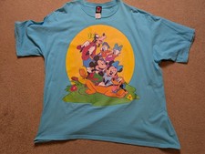 VTG Disney Mickey Mouse Goofy Donald Duck FL Unlimited Brazos 90s T-Shirt
