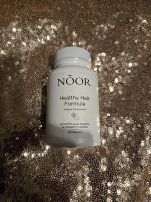 NOOR HAIR Healthy Hair Formula Growth Supplement Supporting Thick Hair Free Ship