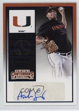 2015 Contenders College Ticket Andrew Suarez (Black Jersey Blue Ink) Auto 0d1a