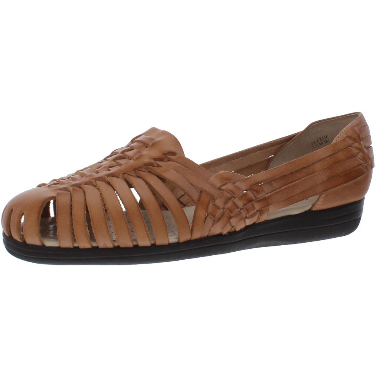 Женские туфли Softspots Trinidad Tan из плетеной ткани Huarache шириной 85 см C D W BHFO 0208 4490₽