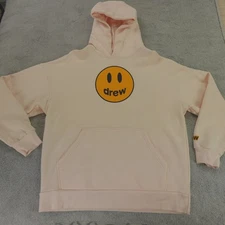 Drew House Hoodie Small Peach Cream Pink Mascot