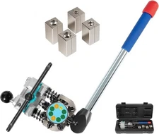 Professional Brake Tube Line Flaring Tool 45 Degree Set, Single, Bubble,... 
