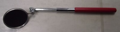 Armstrong 70-925 Flat Inspection Mirror With Telescoping Handle 2-1/4'' Round 10''