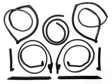 Chevrolet Corvette C3 Coupe 1973-1977 Weatherstrip Seal Kit 9pcs Made In Usa