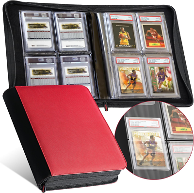 PREZA the Original Slab Binder - Graded Card Storage Binder - Holds 32  Graded Sl
