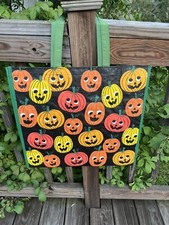 NEW   TJMaxx Shopping Halloween Pumpkin Jack O' Lantern Reusable Tote Bag