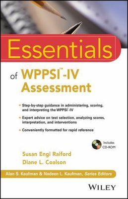 Essentials of WPPSI-IV Assessment (Essentials of Psychological Assessment) by R