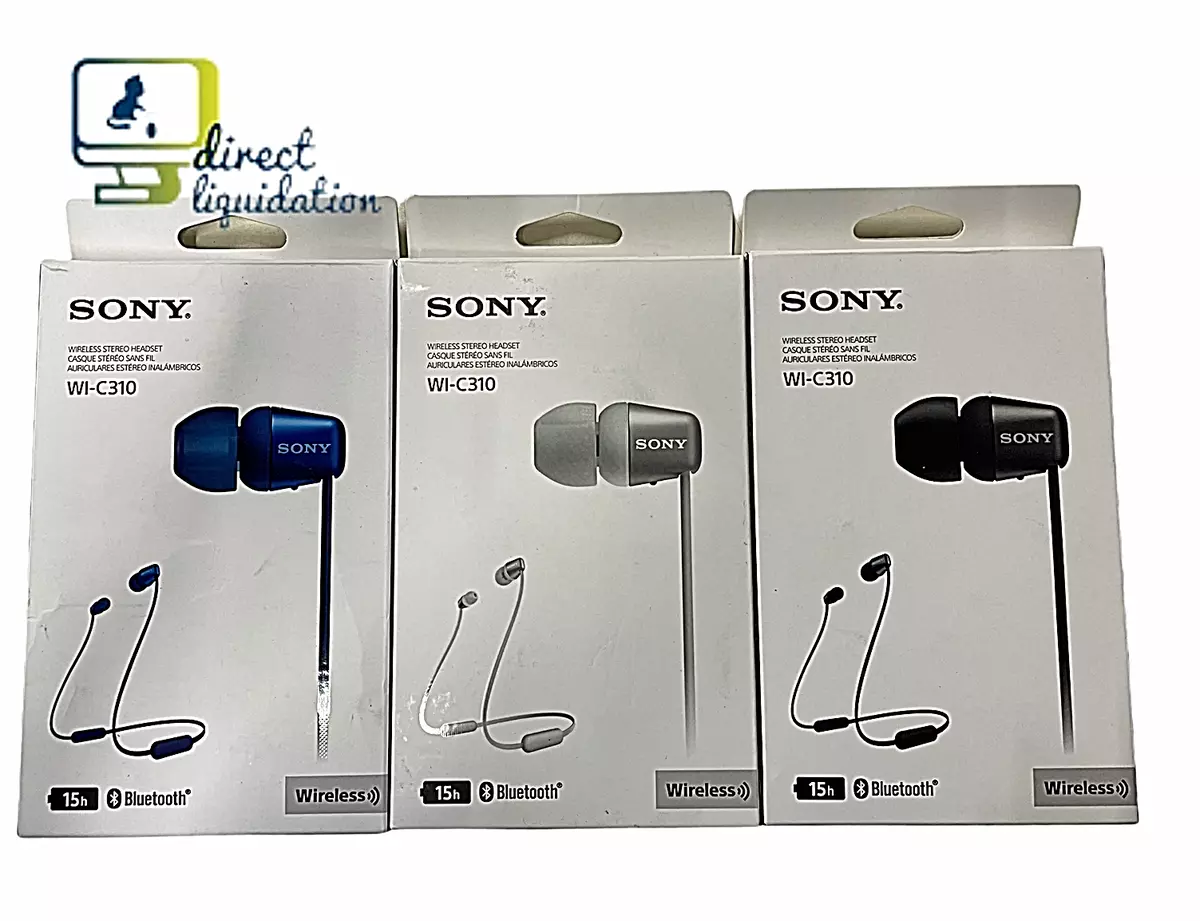 Sony WI-C310 Wireless Bluetooth Earbuds Neckband Headphones WIC310