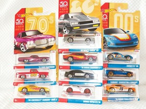 hot wheels decades set 2018