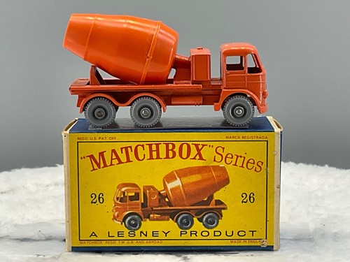 Matchbox lesney 1961 #26B Foden Cement Lorry V,N,Mint in D2/box all orig,N.O.S - Picture 5 of 14