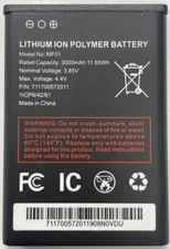 OEM Spec Battery AT&T Turbo Hotspot 2 (CT2MHS01) MF01 3000mAh 3.85V 1ICP8/42/61