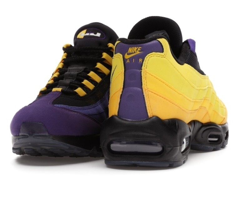 NEW Size Nike LeBron James x Air Max 95 NRG Home Team