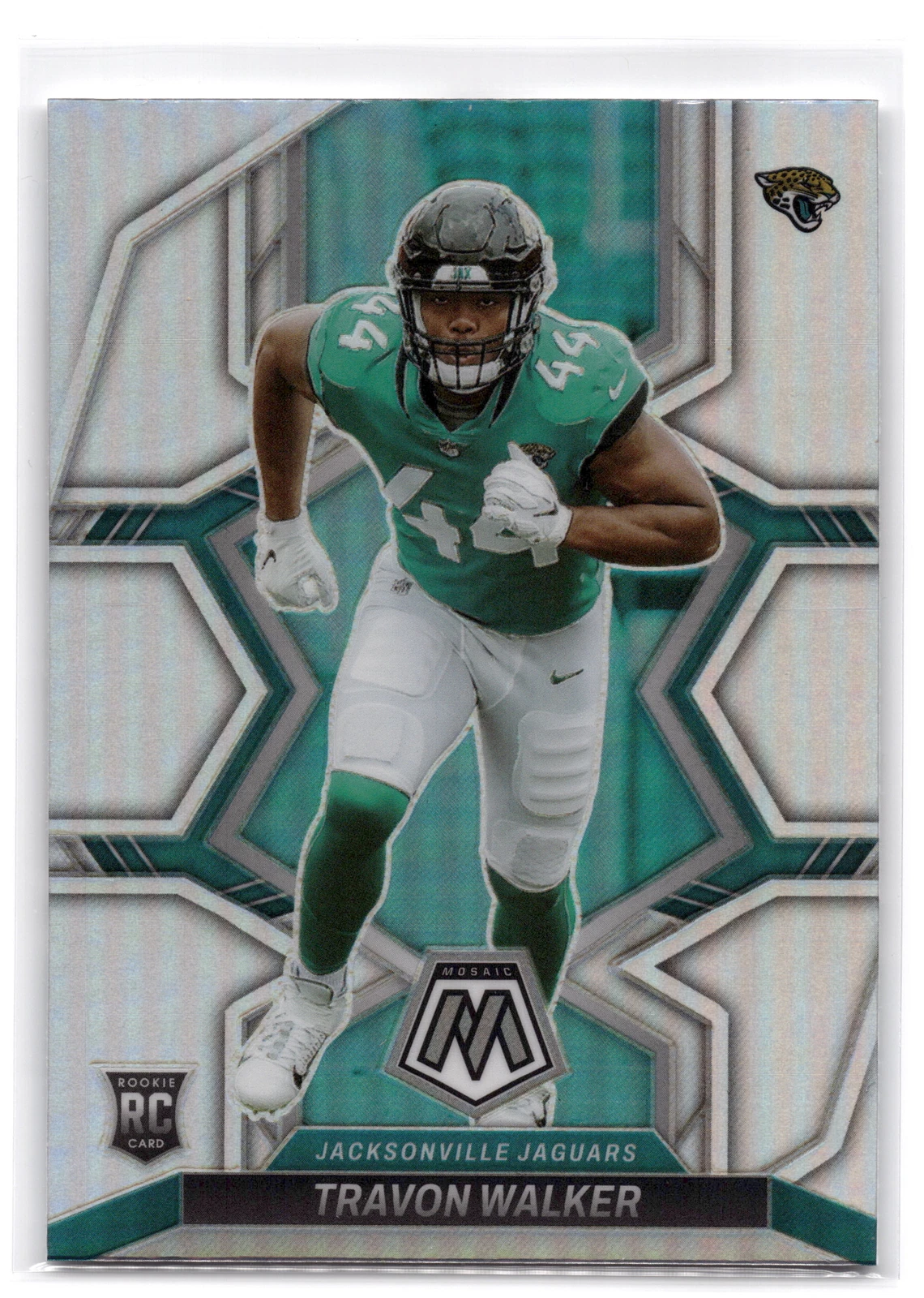 2022 Panini Mosaic #333 Travon Walker Jacksonville Jaguars RC 3P