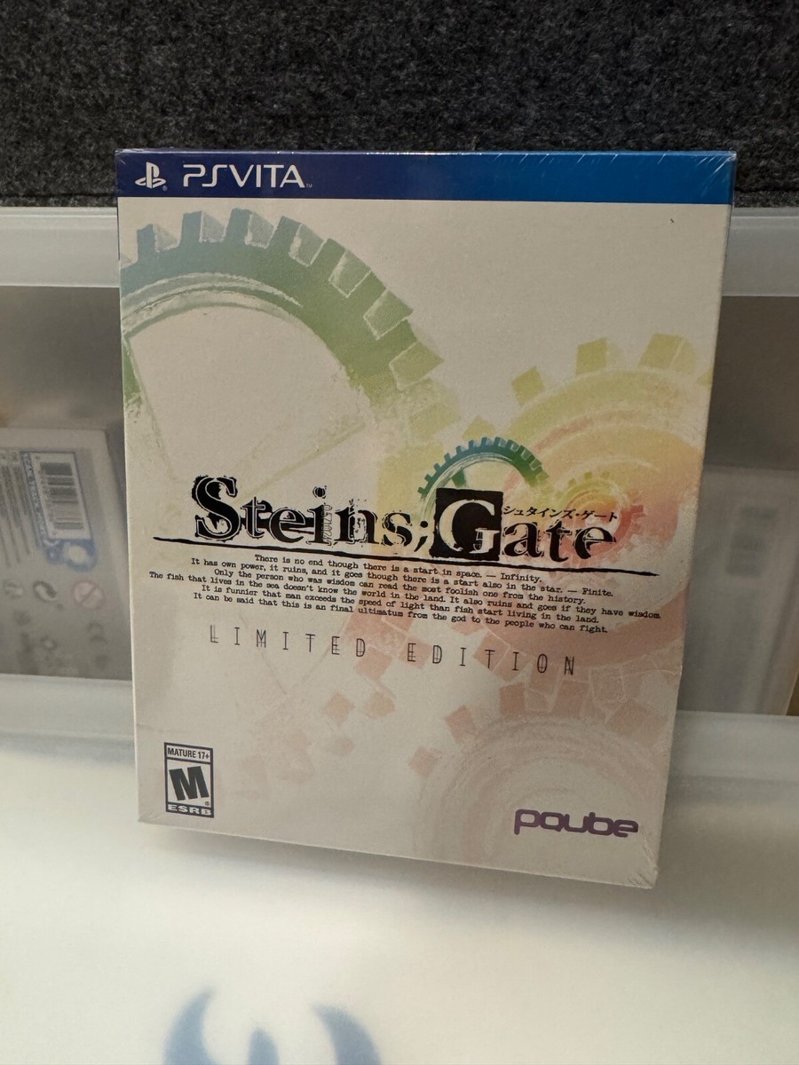 Steins;Gate PlayStation Vita El Psy Kongroo Edition SEALED PSV