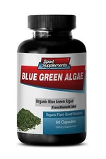 Spirulina Tablets - Organic Blue Green Algae 500mg - Stem Cell Activator 1B