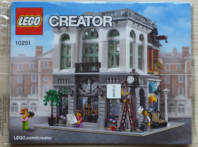 LEGO® Creator BAUANLEITUNG für 10251 Steinebank Brick Bank NEU 