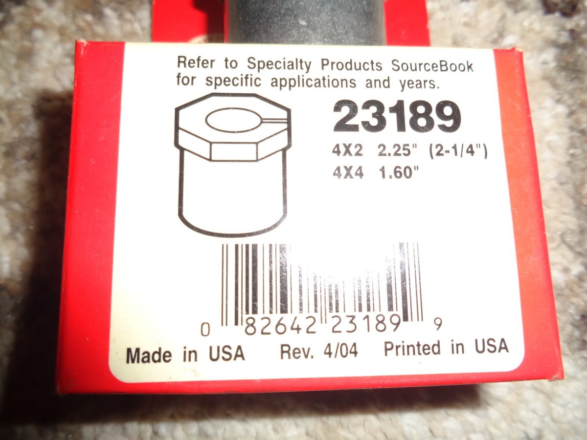 Specialty Products 23189 Camber/Caster Sleeve – 2-1/4° Adjustment For Ford/Mazda 4WD & RWD Vehicles, 1 Sleeve Per Wheel Required