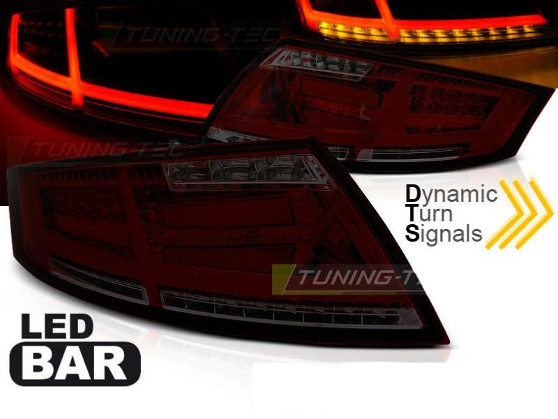 Feux arriere Audi TT 06-14 FULL LED pour corriger les optiques ternes d'origine