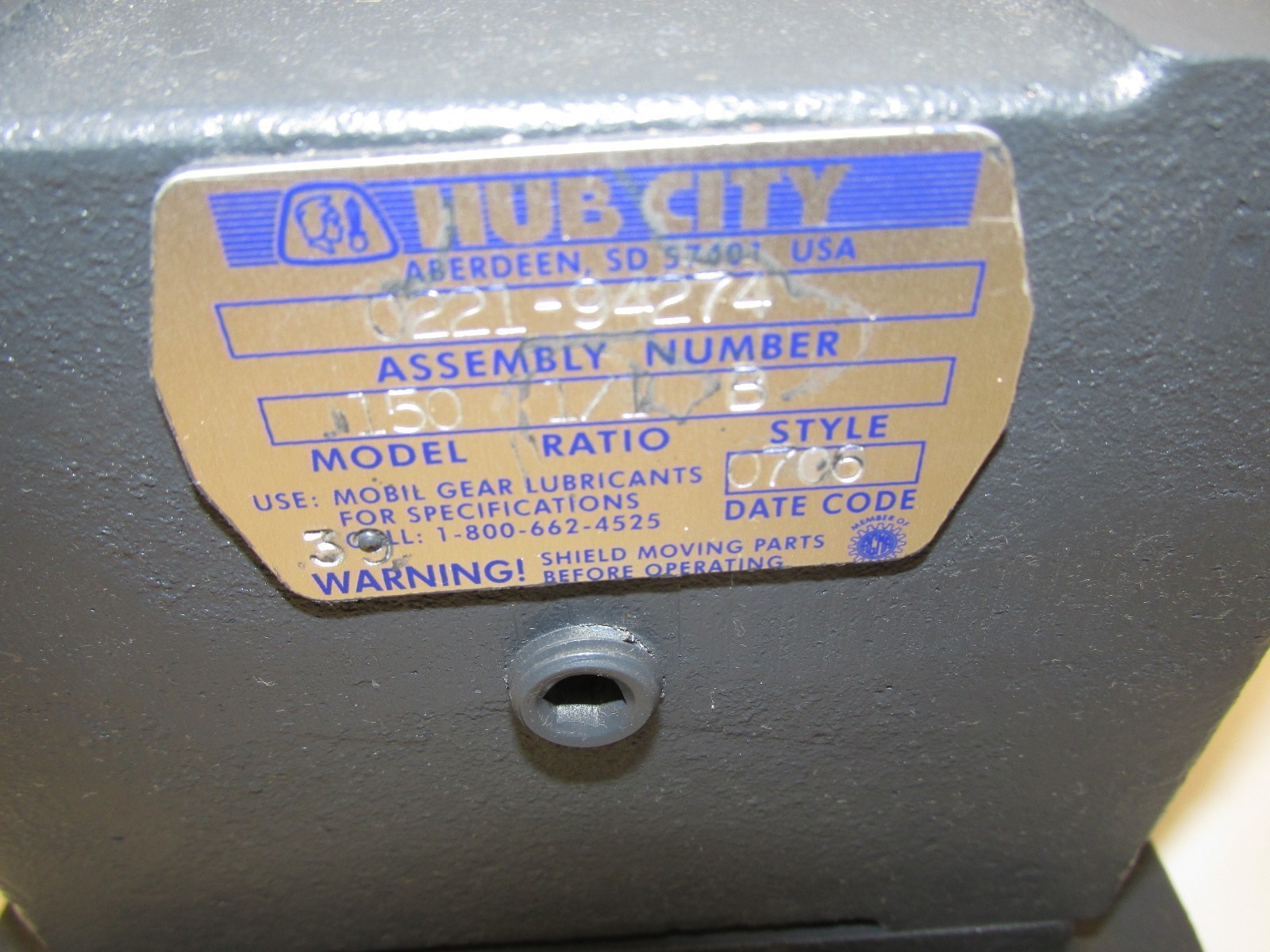 Hub City Gear Box 150 022194274 2550 ELL eBay