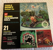 Talking View-master reels Charlie browns summer fun missing reel 2