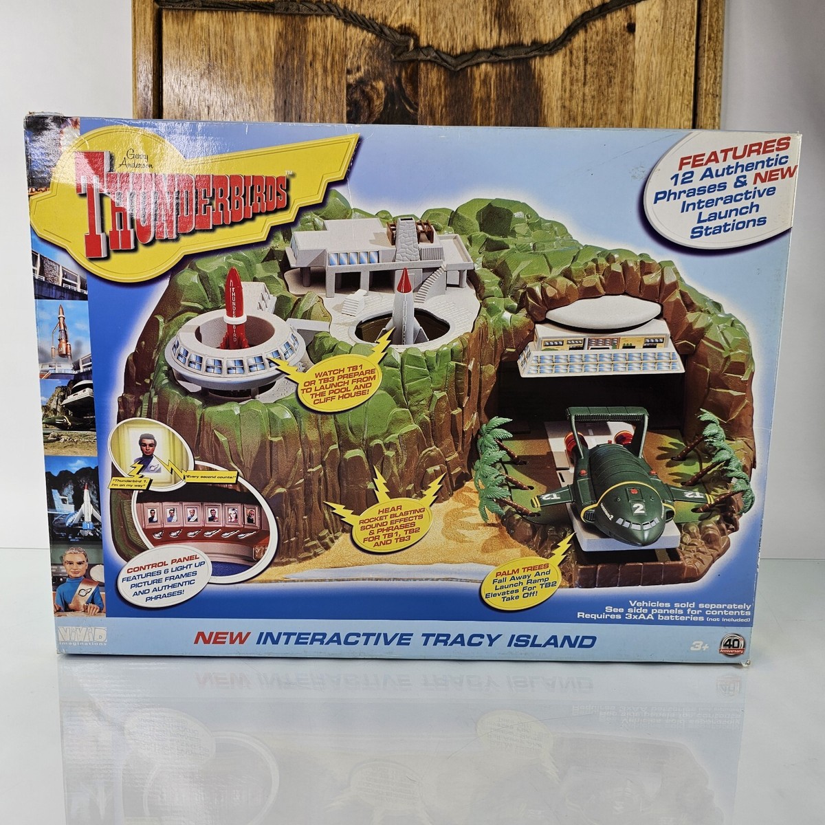 Thunderbirds TRACY ISLAND Interactive Playset 40TH Anniversary
