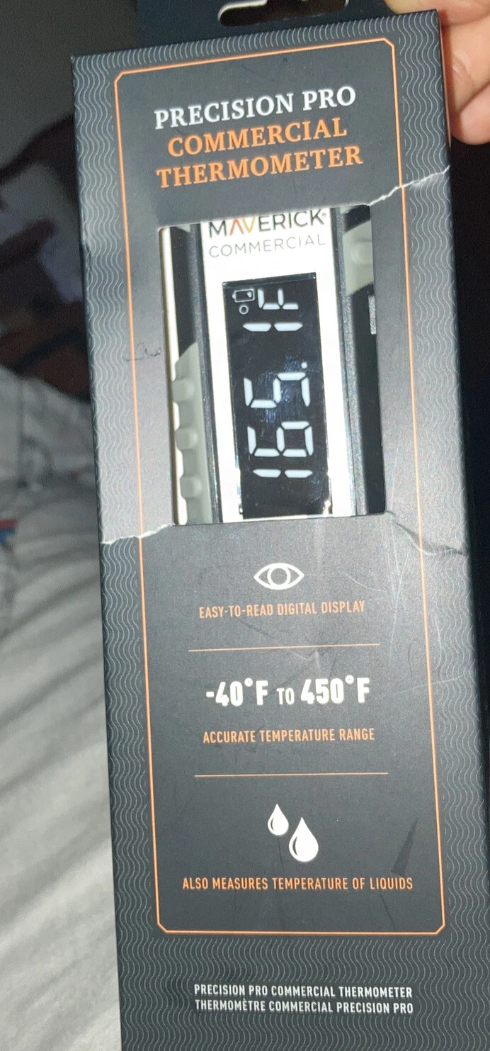 Maverick Precision Pro Commercial Thermometer MSRP $100 - New
Opens in a new window or tab