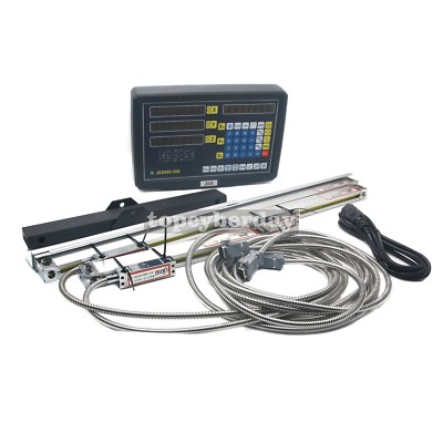 CNC 3 Axis DRO Kit Digital Readout & Linear Glass Scale for Milling Bridgeport