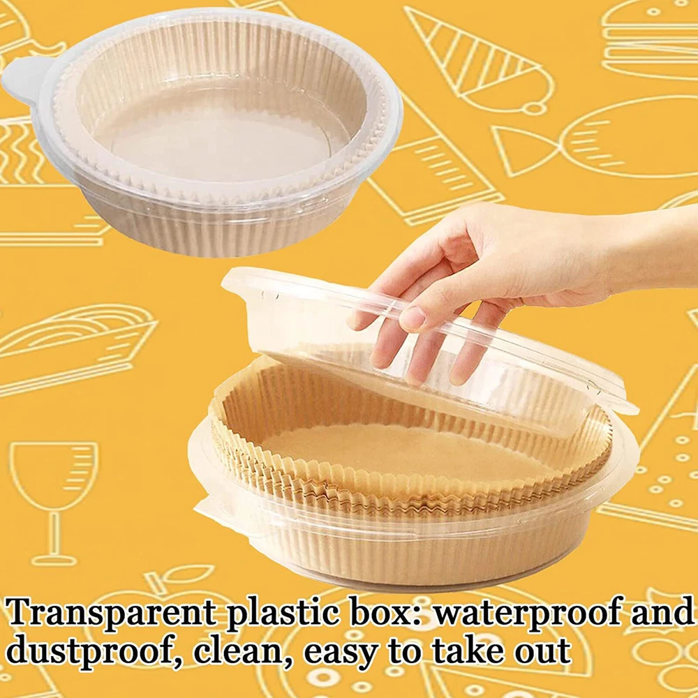 Air Fryer Silicone Pot Basket Liners Non-Stick Safe Oven Baking Tray Accessories Air Fryer Silicone Pot Basket Liners Non-Stick Safe Oven Baking Tray Accessories